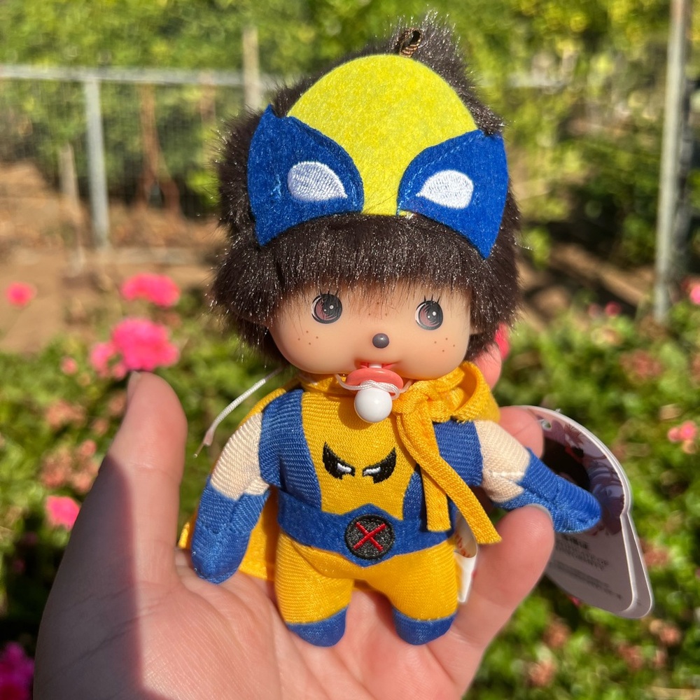 MONQUIQUI WOLVERINE HALLOWEEN PLUSH DOLL KEYCHAIN